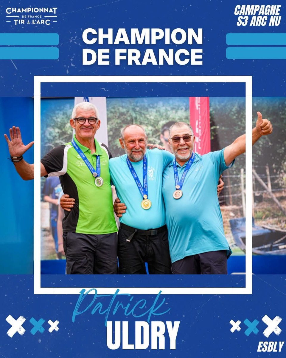 Patrick Champion de France Campagne à Ohlain