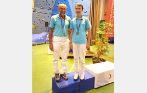 Raphaël et Patrick sont Vice champion de France Beursault