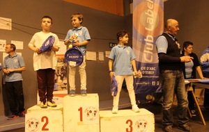 podium des poussins