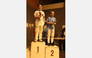 Antoine 1er concours et sur la seconde marche du podium