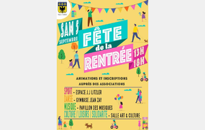 Fête de la rentrée