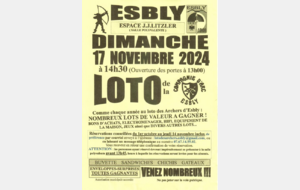 Loto des archers d'ESBLY 2024