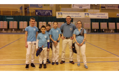 5 podiums au championnat départemental Salle