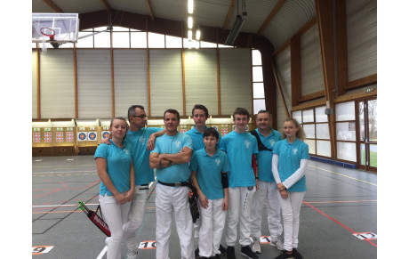 Dernière étape salle de la DD77 à St Germain