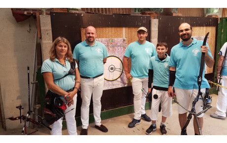second peloton pour le tir du Bouquet