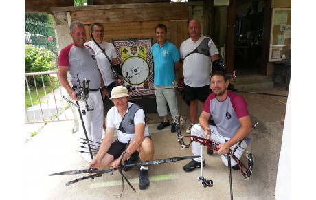 seconde garde pour le tir du bouquet