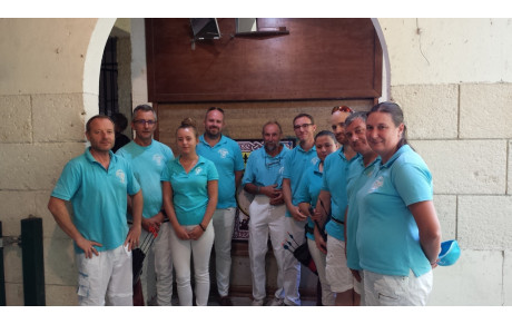 3ème et 4ème peloton du tir du bouquet à SOISSONS