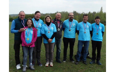 des médaillés au départemental 77 Campagne