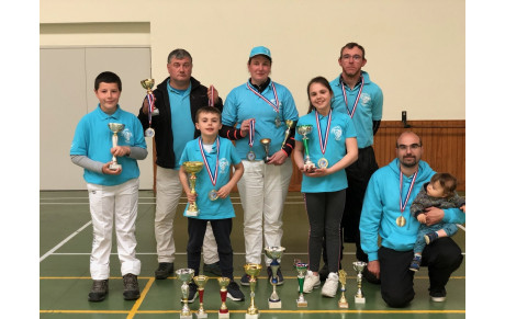 Des podiums au départemental 77 ex Fédéral à Couilly