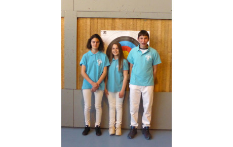 Rafaëlle et Enaelle dans le groupe régional