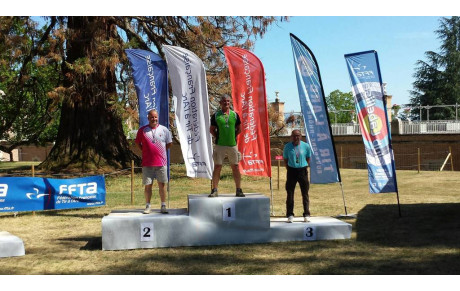 Eté des bleus (suite) Patrick médaillé