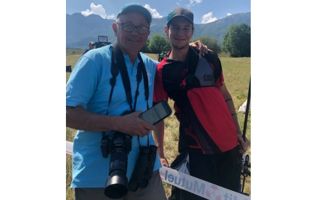 Antoine en Or au France Campagne Juniors