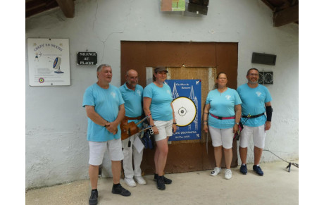 Tir du bouquet à Chezy en Auxois