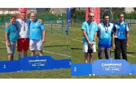 L'argent pour Franck et le bronze pour Thibault au championnat de France TAEN para