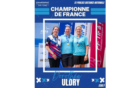 Dorothée Championne de France TAEN